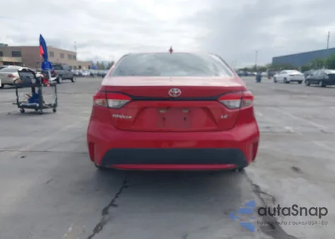 2020 Toyota Corolla Le z USA, uszkodzony, nr VIN 5YFEPRAEXLP062919